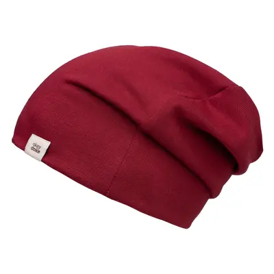 Cotton DOKE burgundy beanie