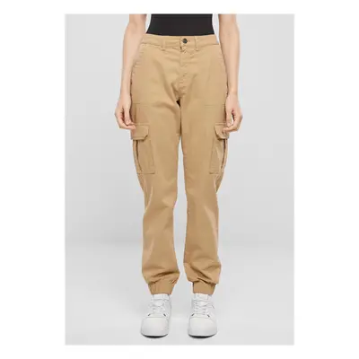 Women's Cotton Twill Utility Pants Beige