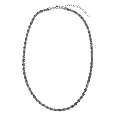 Necklace Charon Intertwine - silver color