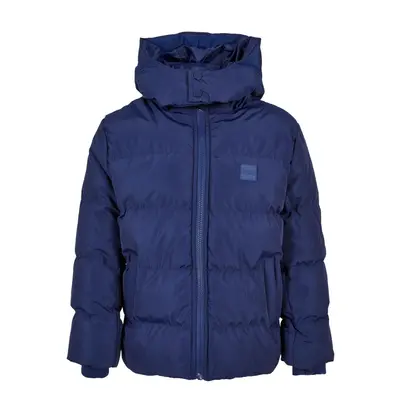 Boys' Puffer Hooded Jacket spaceblue