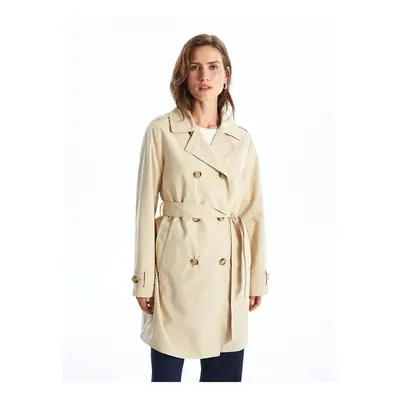 LC Waikiki Lcw Jacket Collar Women's Trench Coat