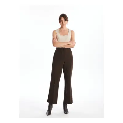 LC Waikiki Wide Leg Women's Trousers with Elastic Waist