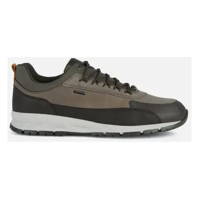 Dark brown men's sneakers Geox Doray B Abx - Men's