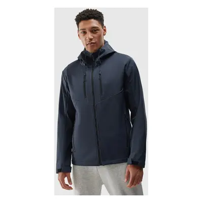 Men's windproof softshell jacket 4F membrane - grey