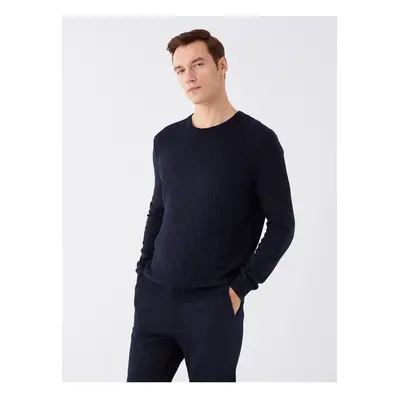 LC Waikiki Crew Neck Long Sleeve Men's Knitwear Sweater