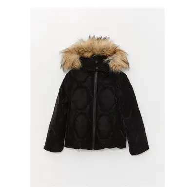 LC Waikiki Lcwk Hooded Quilted Girl's Coat