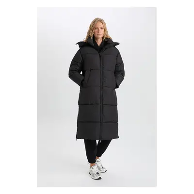 DEFACTO Waterproof Relax Fit Hooded Parka