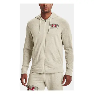 Under Armour Sweatshirt UA Rival Try Athlc Dep FZ HD-BRN - Mens