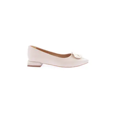 DGN 2800-23y Womens Flats with Pointed Toe Buckles.