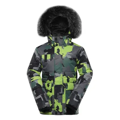 Children's jacket with PTX membrane ALPINE PRO WERDO smoked pearl variant pa