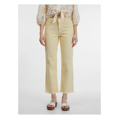 Orsay Yellow Women's Pants - Women's