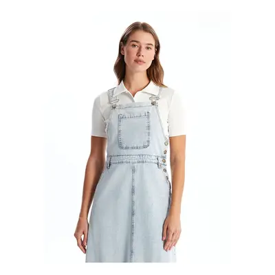 LC Waikiki Lcw Square Neck Women's Jeans Overalls