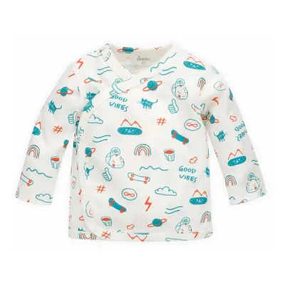 Pinokio Kids's Orange Flip Baby Jacket