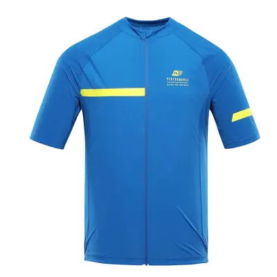 Men's cycling jersey ALPINE PRO SAGEN imperial