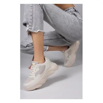 Riccon Beige Women's Sneakers