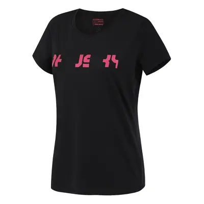 Women's functional T-shirt HUSKY Thaw black