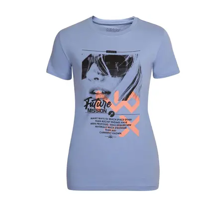 Women's t-shirt nax NAX SEDOLA silver lake blue variant pe