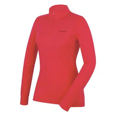 Women's merino sweatshirt HUSKY Aron Zip pink