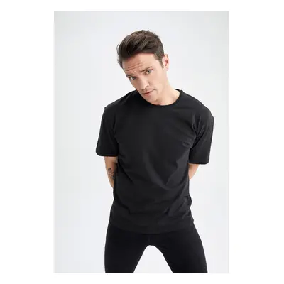 DEFACTO Oversize Fit Crew Neck Short Sleeve Cotton T-Shirt