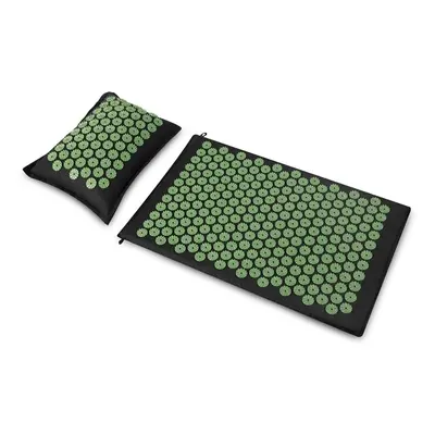 Spokey AKUMAT Acupressure massage pad with tub, x cm, green