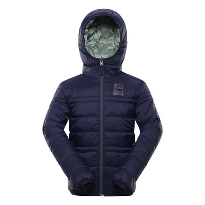 Children's reversible jacket hi-therm ALPINE PRO EROMO mood indigo