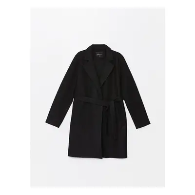 LC Waikiki Jacket Collar Women's Cashmere Coat