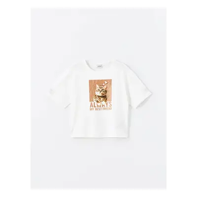 LC Waikiki Crew Neck Girls T-Shirt