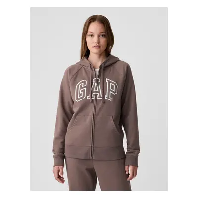 GAP Zip-up hoodie with logo - Women's