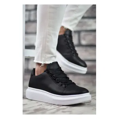 Riccon Black and White Men's Sneakers