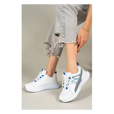 Riccon White Smoky Unisex Sneakers