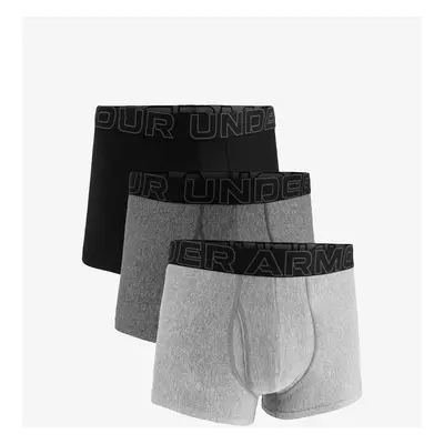 Grey-black set of three boxer shorts Under Armour UA Perf Tech 3in