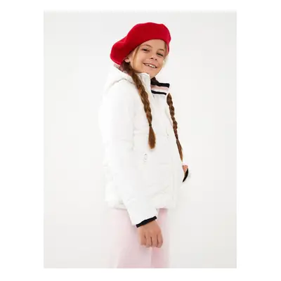 LC Waikiki Basic Girl's Puffer Coat with Hood