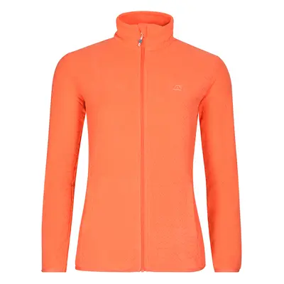 Women's fleece sweatshirt ALPINE PRO SIUSA fresh salmon