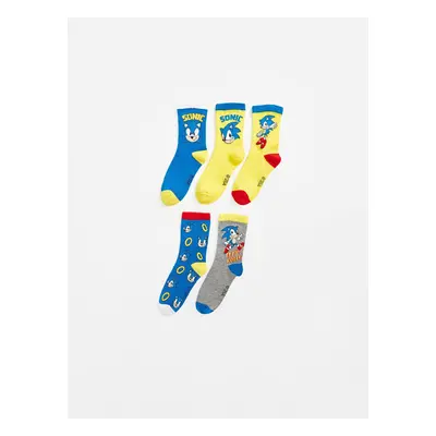 LC Waikiki Lcw Sonic Patterned Boy Socks 5-Piece