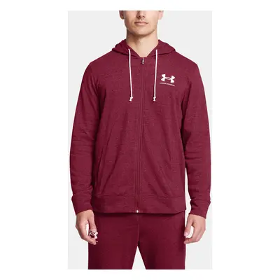 Men's sweatshirt Under Armour UA Rival Terry LC FZ-RED - Men's