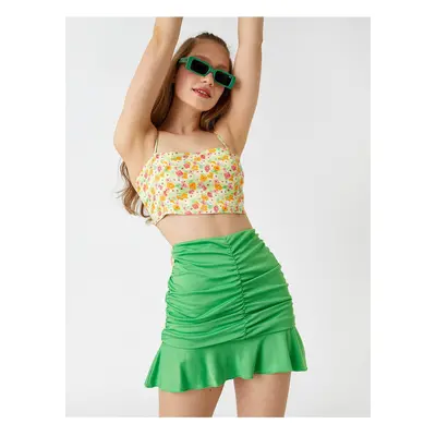 Koton Pleated Mini Skirt