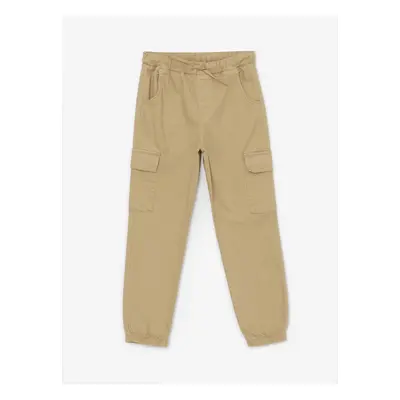 LC Waikiki Lcw Elastic Waist Girls Cargo Jogger Pants