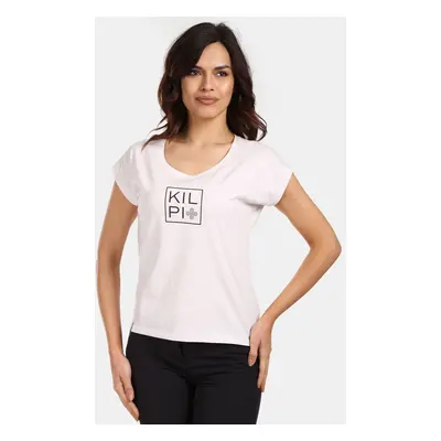 Women's cotton T-shirt Kilpi ROANE-W White