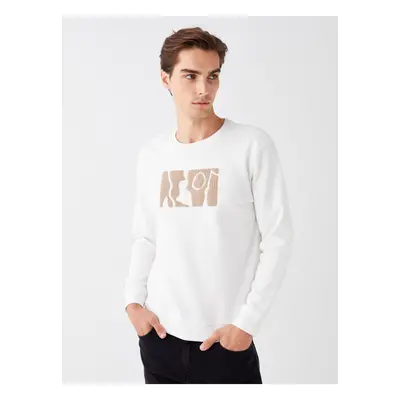 LC Waikiki Crew Neck Long Sleeve Printed Men's Sweatshirt