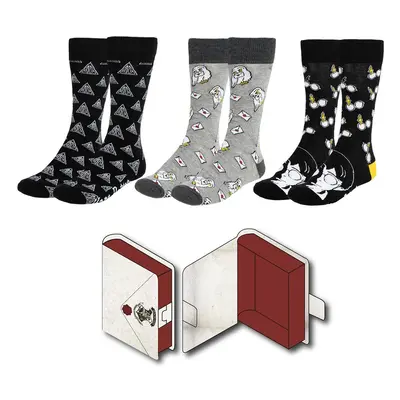 SOCKS PACK PIECES HARRY POTTER