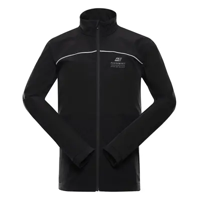 Men's softshell jacket ALPINE PRO GEROC black