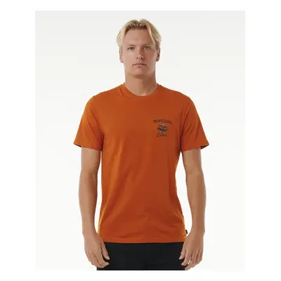 Rip Curl SEARCH TRIP TEE Orange Amber T-shirt