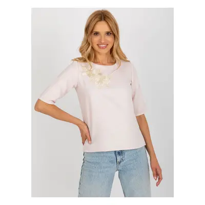 Blouse-LK-BZ-506609.77-light pink