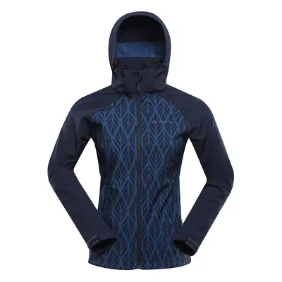 Women's softshell jacket with membrane ALPINE PRO HOORA mood indigo variant pa