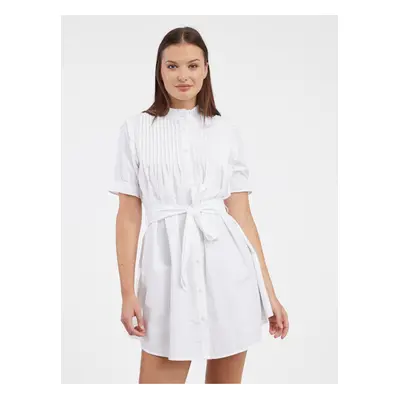 White Ladies Shirt Dress Noisy May Frig - Women