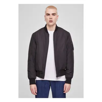 Recyclet Basic Bomber Jacket Black