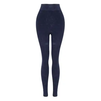 Trendyol Dark Navy-Multicolored Seamless Full Length Knitted Sports