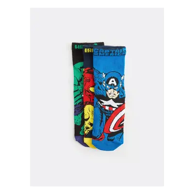 LC Waikiki LCW Kids Marvel Patterned Boy Socks 3-Piece