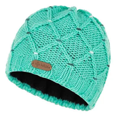 Women's winter hat Kilpi CROCHY-W turquoise