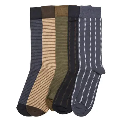 Stripes and Dots Socks - 5-Pack